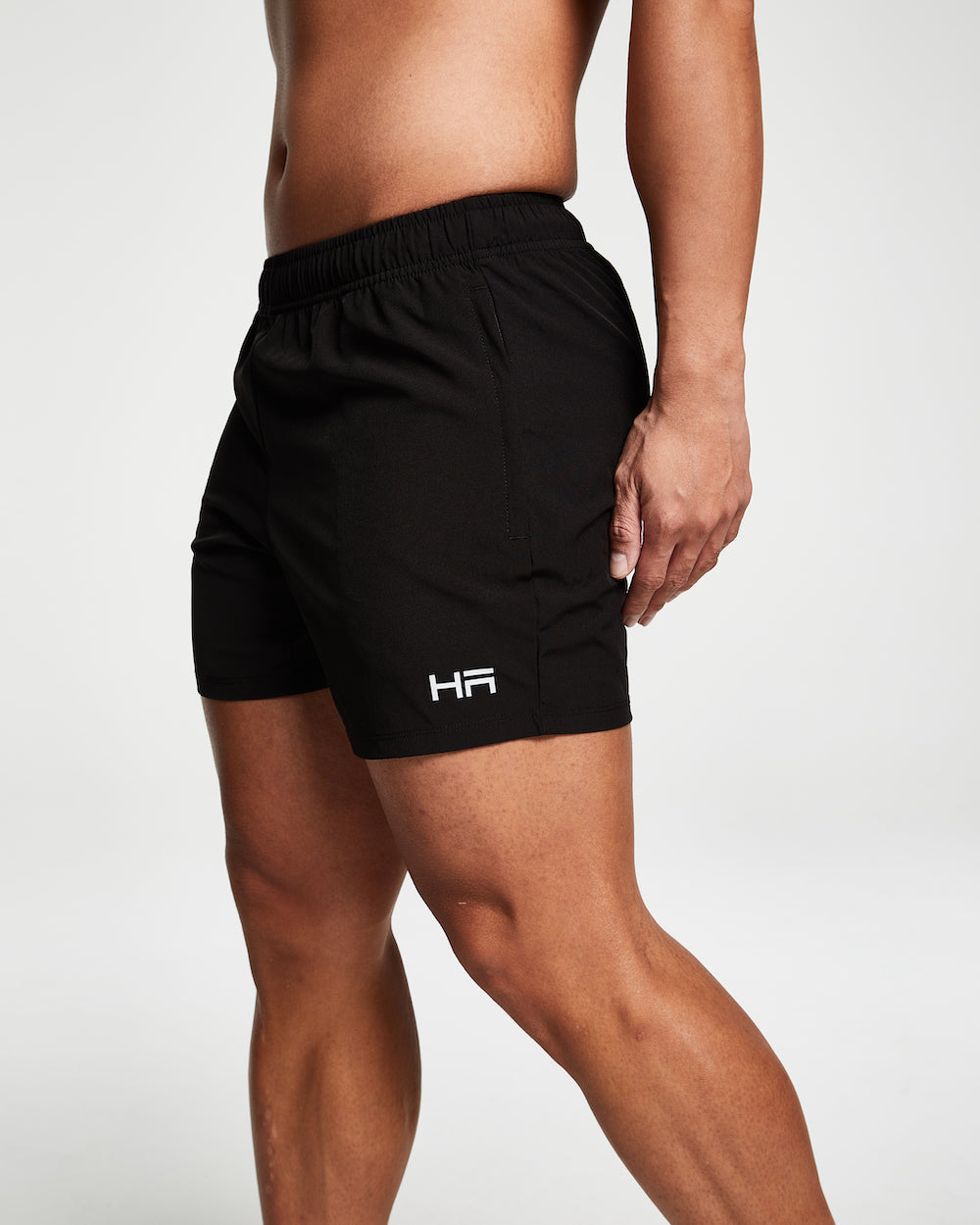 Aro 5" Gym Shorts - Black